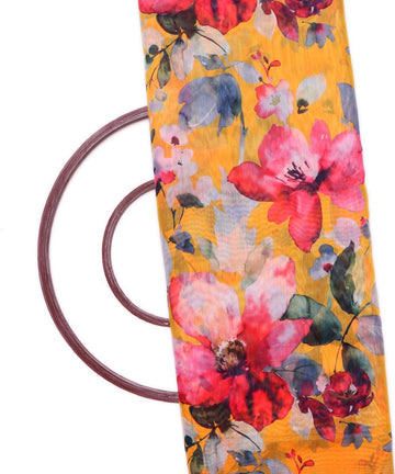 Printed Chanderi Fabric Online At Fabric Dekho